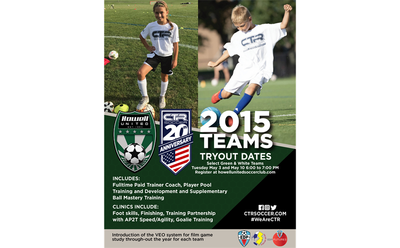 2015 U8 Boys and Girls Tryouts